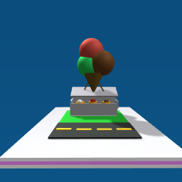 choco strawberry green tea.