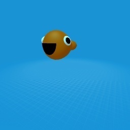 Happy orange fish