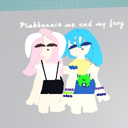 me and Pinkbunnie
