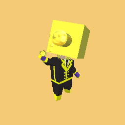 Golden camre man