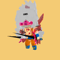 Super sayian pink and white goku