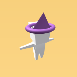wich hat(in purple)
