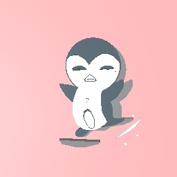 Cute happy Penguin friend!!! ﬁﬁﬁﬁ‡‡‡ THANKS FOR 5KK!!!