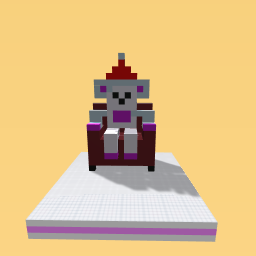 Santa koala on a lounge