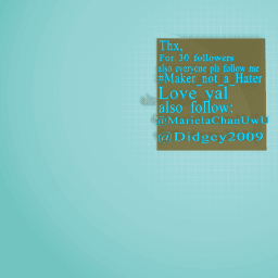 Thx for 30 followers