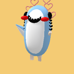 Blushing shark