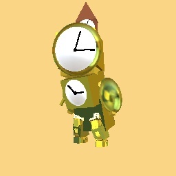 Titan clock man