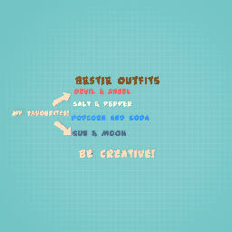 Bestie outfits for Makers Empire & halloween