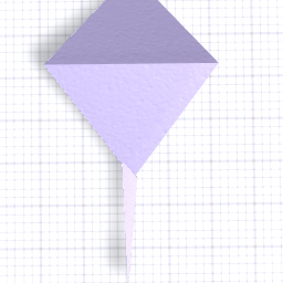 light purple kite