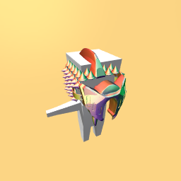 SpikyMowhawkWithSnakeMask