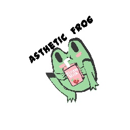 Asthetic Frog