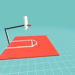 half basketball court