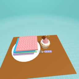 pop it waffle and pop it cupcake