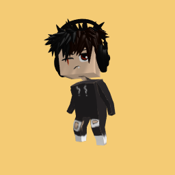 Black scide eyed oufit