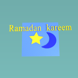 Ramadan mubarak