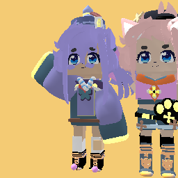 •QiQi and Diona- Genshin•