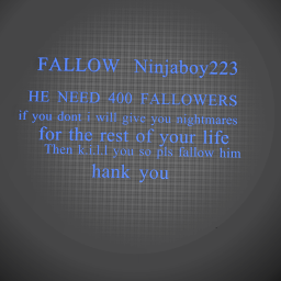 FALLOW HIM NOW