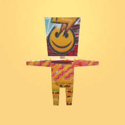 Happy junk food guy