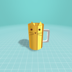 Golden Cat Mug