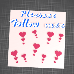 Pleasee follow me