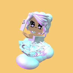 Pearl colored girl