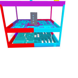 Triple layer maze