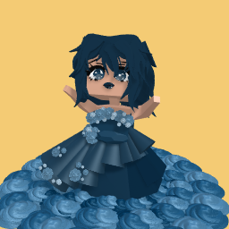 blue girl