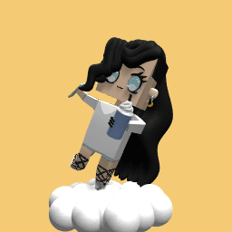 Moon girl loves stars