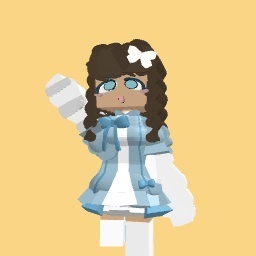 Outfit with the hair i made