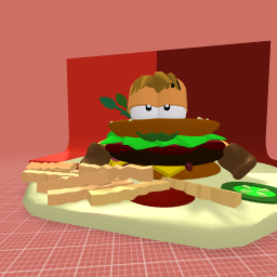 Mr.burger wants to eat
