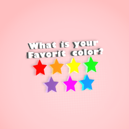 What is your favotite color