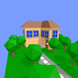 a nice house