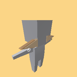 Black & white earings w/ elf ears