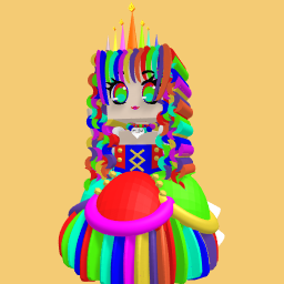 # rainbow girl
