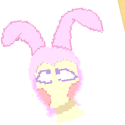 Pixel bunny girl