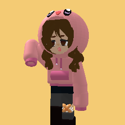 Me with a kirby hoodie (credit to Pinkfeet)