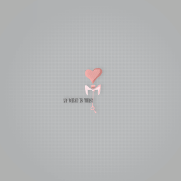 My attempt at making a heart balloon!