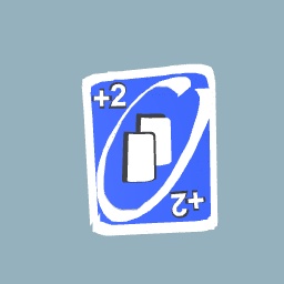 A single Uno Card!