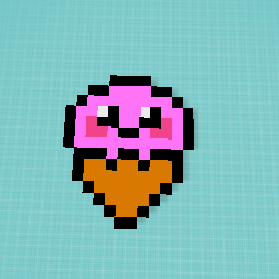 sorvetinho de morango