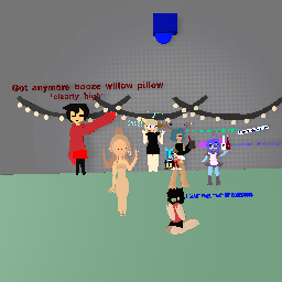 Me at the party with willow