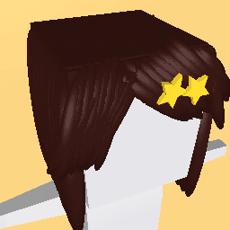 Hair with star clips