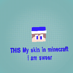 SWEER this my skin in minecaft