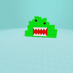 The green jelly monster