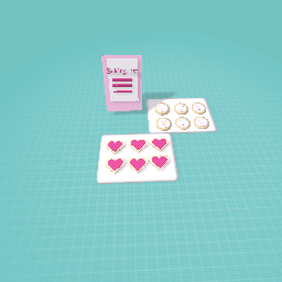 I love baking cookies