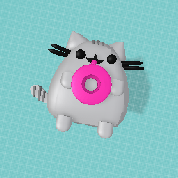 Pusheen luvs donut