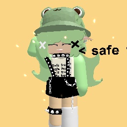 Safe frogs! <girl>