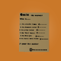 Quiz