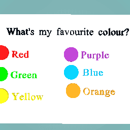 Whats my fav colour