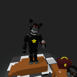 the black bear animatronic