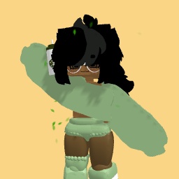 Cute Green Girl Outfit